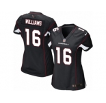 Women's Nike Arizona Cardinals #16 Chad Williams Limited Black Alternate NFL Jersey