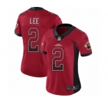 Women's Nike Arizona Cardinals #2 Andy Lee Limited Red Rush Drift Fashion NFL Jersey