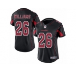 Women's Nike Arizona Cardinals #26 Brandon Williams Limited Black Rush NFL Jersey