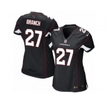 Women's Nike Arizona Cardinals #27 Tyvon Branch Limited Black Alternate NFL Jersey