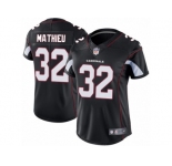 Women's Nike Arizona Cardinals #32 Tyrann Mathieu Vapor Untouchable Limited Black Alternate NFL Jersey