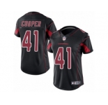 Women's Nike Arizona Cardinals #41 Marcus Cooper Limited Black Rush NFL Jersey