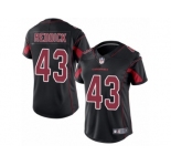 Women's Nike Arizona Cardinals #43 Haason Reddick Limited Black Rush NFL Jersey