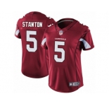 Women's Nike Arizona Cardinals #5 Drew Stanton Vapor Untouchable Limited Red Team Color NFL Jersey