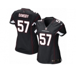 Women's Nike Arizona Cardinals #57 Karlos Dansby Limited Black Alternate NFL Jersey