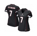 Women's Nike Arizona Cardinals #7 Chandler Catanzaro Limited Black Alternate NFL Jersey