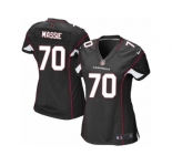Women's Nike Arizona Cardinals #70 Bobby Massie Limited Black Alternate NFL Jersey
