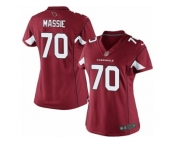 Women's Nike Arizona Cardinals #70 Bobby Massie Limited Red Team Color NFL Jersey