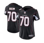 Women's Nike Arizona Cardinals #70 Evan Boehm Black Alternate Vapor Untouchable Limited Player NFL Jersey