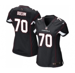 Women's Nike Arizona Cardinals #70 Evan Boehm Game Black Alternate NFL Jersey