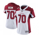 Women's Nike Arizona Cardinals #70 Evan Boehm White Vapor Untouchable Limited Player NFL Jersey