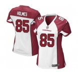 Women's Nike Arizona Cardinals #85 Gabe Holmes Game White NFL Jersey