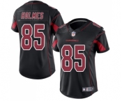 Women's Nike Arizona Cardinals #85 Gabe Holmes Limited Black Rush Vapor Untouchable NFL Jersey
