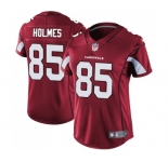 Women's Nike Arizona Cardinals #85 Gabe Holmes Red Team Color Vapor Untouchable Limited Player NFL Jersey