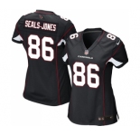 Women's Nike Arizona Cardinals #86 Ricky Seals-Jones Game Black Alternate NFL Jersey