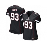 Women's Nike Arizona Cardinals #93 Jarvis Jones Limited Black Alternate NFL Jersey