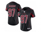 Women's Nike Arizona Cardinals #97 Josh Mauro Limited Black Rush NFL Jersey