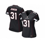 nike women fl jerseys arizona cardinals #31 johnson black[nike][johnson]