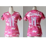nike women nfl jerseys arizona cardinals #11 larry fitzgerald pink[fashion camo]