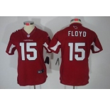 nike women nfl jerseys arizona cardinals #15 floyd red[nike limited]
