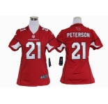 nike women nfl jerseys arizona cardinals #21 patrick peterson red[nike]