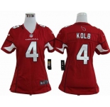 nike women nfl jerseys arizona cardinals #4 kolb red[nike]