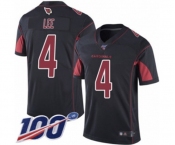 Youth Arizona Cardinals #4 Andy Lee Limited Black Rush Vapor Untouchable 100th Season Football Jersey