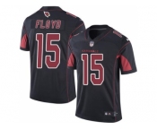 Youth Nike Arizona Cardinals #15 Michael Floyd Black Stitched NFL Limited Rush Jersey