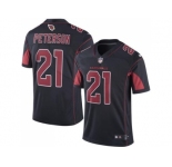 Youth Nike Arizona Cardinals #21 Patrick Peterson Black Stitched NFL Limited Rush Jersey