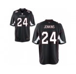 Youth Nike Arizona Cardinals #24 Mike Jenkins Black Game Jersey