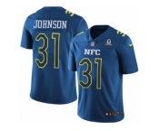 Youth Nike Arizona Cardinals #31 David Johnson Limited Blue 2017 Pro Bowl NFL Jersey