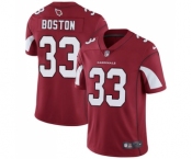 Youth Nike Arizona Cardinals #33 Tre Boston Red Team Color Vapor Untouchable Limited Player NFL Jersey