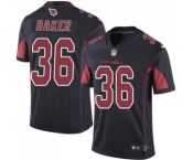 Youth Nike Arizona Cardinals #36 Budda Baker Limited Black Rush Vapor Untouchable NFL Jersey