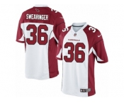 Youth Nike Arizona Cardinals #36 D. J. Swearinger Limited White NFL Jersey