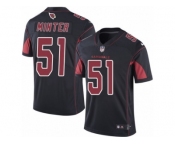 Youth Nike Arizona Cardinals #51 Kevin Minter Limited Black Rush NFL Jersey