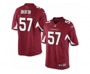 Youth Nike Arizona Cardinals #57 Alex Okafor Limited Red Team Color NFL Jersey