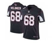 Youth Nike Arizona Cardinals #68 Jared Veldheer Vapor Untouchable Limited Black Alternate NFL Jersey
