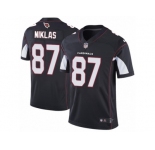 Youth Nike Arizona Cardinals #87 Troy Niklas Vapor Untouchable Limited Black Alternate NFL Jersey