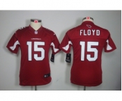 nike youth nfl jerseys arizona cardinals #15 floyd red[nike]