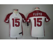 nike youth nfl jerseys arizona cardinals #15 floyd white[nike limited]