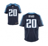 Men's Nike Tennessee Titans #20 Kevin Byard Elite Navy Blue Alternate NFL Jersey