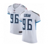 Men's Nike Tennessee Titans #96 Bennie Logan White Vapor Untouchable Elite Player NFL Jersey