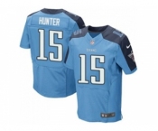 Nike Tennessee Titans #15 Justin Hunter Light Blue Jerseys(Elite)