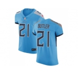 Nike Tennessee Titans #21 Malcolm Butler Light Blue Team Color Men Stitched NFL Vapor Untouchable Elite Jersey