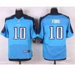 nike nfl jerseys tennessee titans #10 ford lt.blue[Elite][ford]