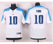 nike nfl jerseys tennessee titans #10 ford white[Elite][ford]