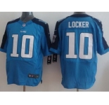 nike nfl jerseys tennessee titans #10 jake locker blue[Elite]