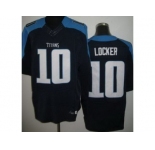 nike nfl jerseys tennessee titans #10 jake locker dk.blue[Elite]