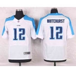 nike nfl jerseys tennessee titans #12 whitehurst white[Elite]