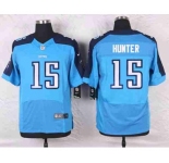nike nfl jerseys tennessee titans #15 hunter lt.blue[Elite]